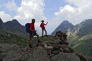 Al Lago Rotondo di Trona (2256 m) e sul Pizzo Paradiso (2493 m) il 15 luglio 2015 - FOTOGALLERY